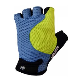 HAVEN Kerékpáros kesztyű rövid ujjal - KIOWA SHORT - fekete/zöld