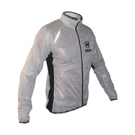 HAVEN Kerékpáros szélálló dzseki - ULTRALIGHT - fehér/fekete