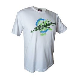 HAVEN Rövid ujjú kerékpáros mez - NAVAHO SHORT - fehér/fekete