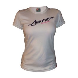 HAVEN Rövid ujjú kerékpáros mez - AMAZON SHORT - fehér/lila