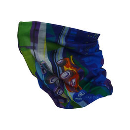 HAVEN Kerékpáros nyakmelegítő - CARS KIDS - színes