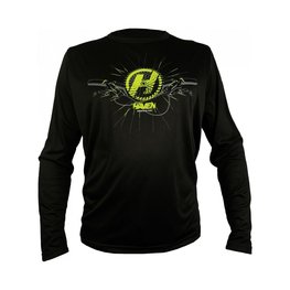 HAVEN Hosszú ujjú kerékpáros mez nyári - NAVAHO II LONG - fekete/zöld