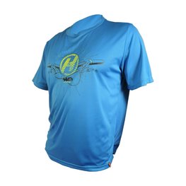 HAVEN Rövid ujjú kerékpáros mez - NAVAHO II SHORT - kék/zöld