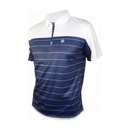 HAVEN Rövid ujjú kerékpáros mez - CITYR-ID - kék/fehér