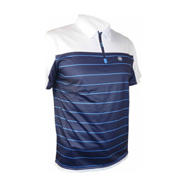 HAVEN Rövid ujjú kerékpáros mez - CITYR-ID - kék/fehér