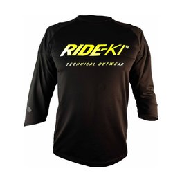 HAVEN Rövid ujjú kerékpáros mez - RIDE-KI - fekete/zöld