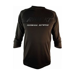 HAVEN Rövid ujjú kerékpáros mez - RIDE-KI - fekete