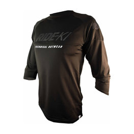 HAVEN Rövid ujjú kerékpáros mez - RIDE-KI - fekete