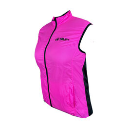 HAVEN Kerékpáros mellény - FEATHERLITE BREATH - rózsaszín/fekete