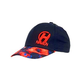 HAVEN Kerékpáros sapka - FULLFIT - piros/fekete