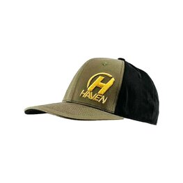 HAVEN Kerékpáros sapka - FULLFIT - zöld/fekete