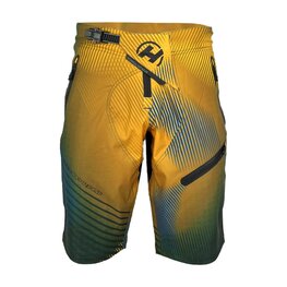 HAVEN Rövid kerékpáros nadrág kantár nélkül - ENERGIZER FACTORY - barna