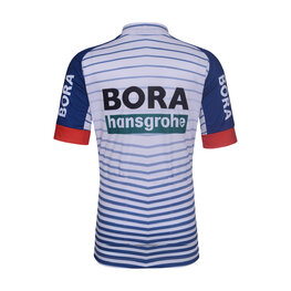 BONAVELO Rövid ujjú kerékpáros mez - BORA KID 2026 - fehér/színes