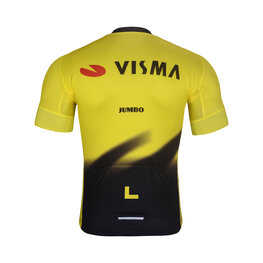 BONAVELO Rövid ujjú kerékpáros mez - VISMA 2026 - sárga/fekete