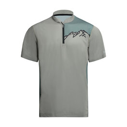 HOLOKOLO Rövid ujjú kerékpáros mez - ADVENTURE - zöld