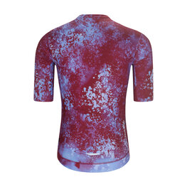 HOLOKOLO Rövid ujjú kerékpáros mez - RUSTLE - bordó