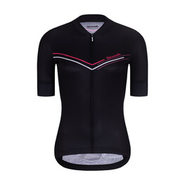 RIVANELLE Rövid ujjú kerékpáros mez - LEVEL UP - fekete