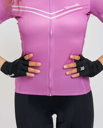 RIVANELLE Kerékpáros kesztyű rövid ujjal - ELEGANCE TOUCH - fekete