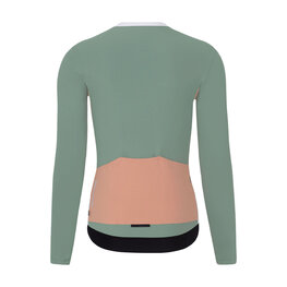 RIVANELLE Hosszú ujjú kerékpáros mez - SPECIAL - fehér/zöld