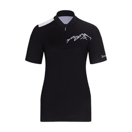 RIVANELLE Rövid ujjú kerékpáros mez - ADVENTURE - fekete