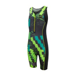ZONE3 Kerékpáros overall - ADVENTURE TRISUIT - fekete