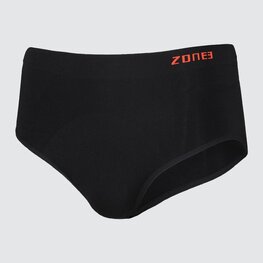 ZONE3 Boxeralsó - SEAMLESS SUPPORT BRIEFS - fekete