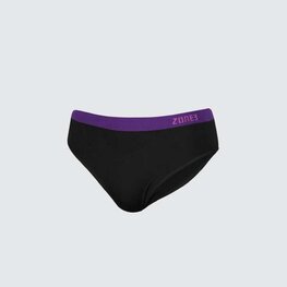 ZONE3 bugyi - SEAMLESS BRIEFS - fekete