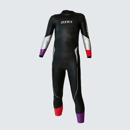 ZONE3 Kerékpáros overall - ADVENTURE WETSUIT  - fekete