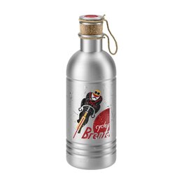 ELITE Kerékpáros palack vízre - VINTAGE ALU 600 - ezüst