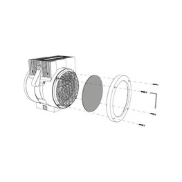 ELITE szénszűrő - ARIA - fekete