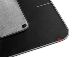 ELITE szőnyeg edzőgörgő alá - DRY MAT - fekete/szürke