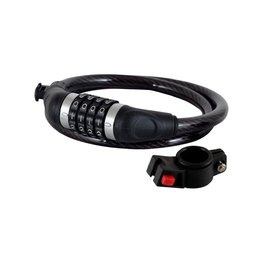 LONGUS kerékpár lakat - CODE 12/950mm - fekete