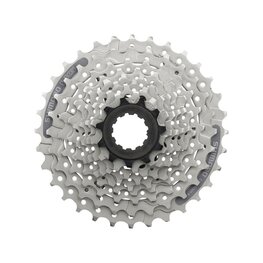 SHIMANO kazetta - CASSETTE HG201 9 11-34 - ezüst