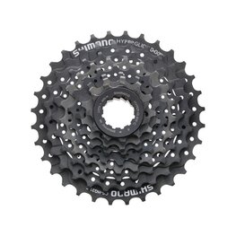 SHIMANO kazetta - CASSETTE HG31 8 11-30 - fekete