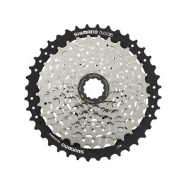 SHIMANO kazetta - CASSETTE HG400 8 11-40 - ezüst/fekete