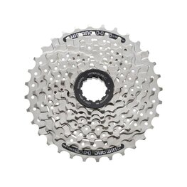 SHIMANO kazetta - CASSETTE HG41 8 11-30 - ezüst