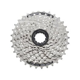 SHIMANO kazetta - CASSETTE HG41 8 11-32 - ezüst