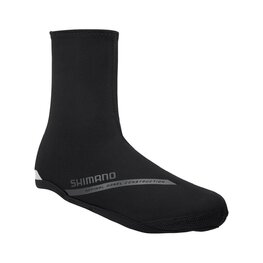 SHIMANO Kerékpáros kamásli cipőre - DUAL SOFTSHELL - fekete
