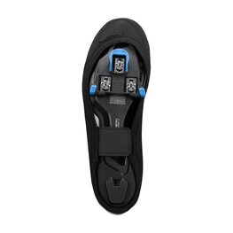 SHIMANO Kerékpáros kamásli cipőre - DUAL SOFTSHELL - fekete