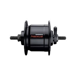 SHIMANO első agy dinamóval - DHC3000 36 - fekete