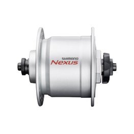 SHIMANO első agy dinamóval - DHC3000 32 - ezüst