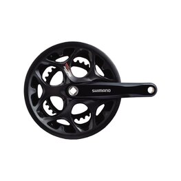 SHIMANO hajtókarok és átalakítók - TOURNEY A070 170mm 50/34 - fekete