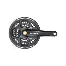 SHIMANO hajtókarok és átalakítók - ALTUS M311 170mm 42/32/22 - fekete