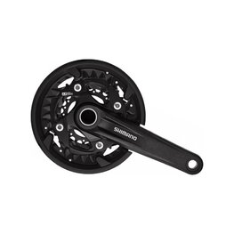 SHIMANO hajtókarok és átalakítók - SLX MT500 40-30-22 3x10 - fekete