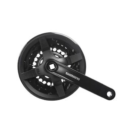 SHIMANO hajtókarok és átalakítók - TOURNEY TY301 150mm 42/34/24 - fekete