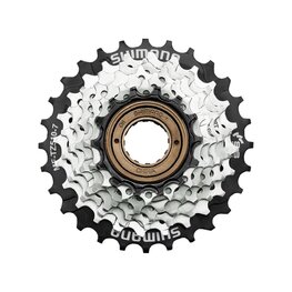 SHIMANO fogaskeréksor - TZ510 7 - ezüst/fekete