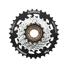 SHIMANO fogaskeréksor - TZ510 7 MEGA RANGE - ezüst/fekete