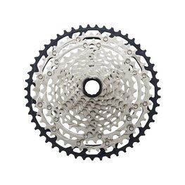 SHIMANO kazetta - CASSETTE SLX M7100 12 10-45 - ezüst/fekete
