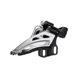 SHIMANO DEORE M4100 SIDE SWING E-TYPE - ezüst/fekete