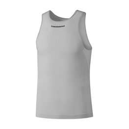 SHIMANO Ujjatlan kerékpáros póló - VERTEX SL - szürke